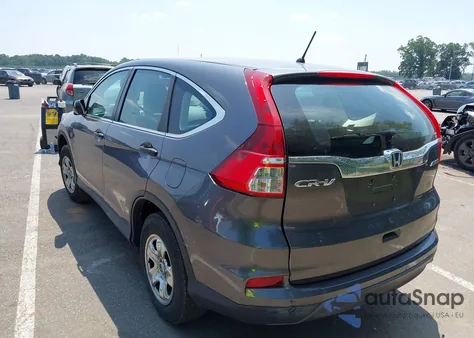 2016 Honda Cr-V Lx from USA, damaged, VIN 5J6RM4H39GL078202